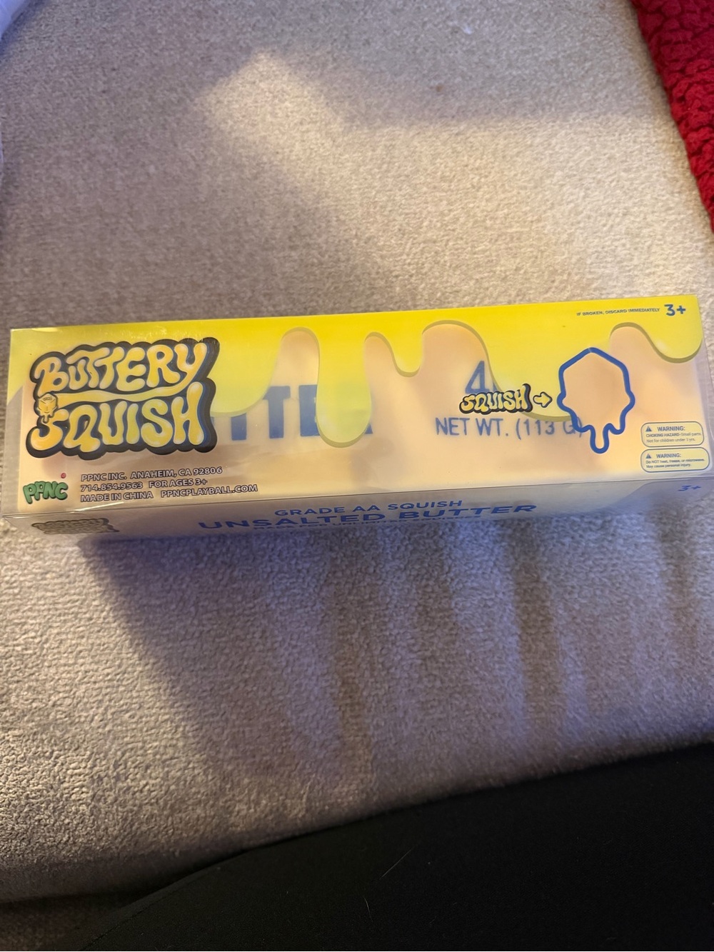 Squish-jumbo butter